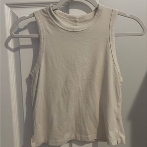 Lululemon Athletica Cream Tank Top